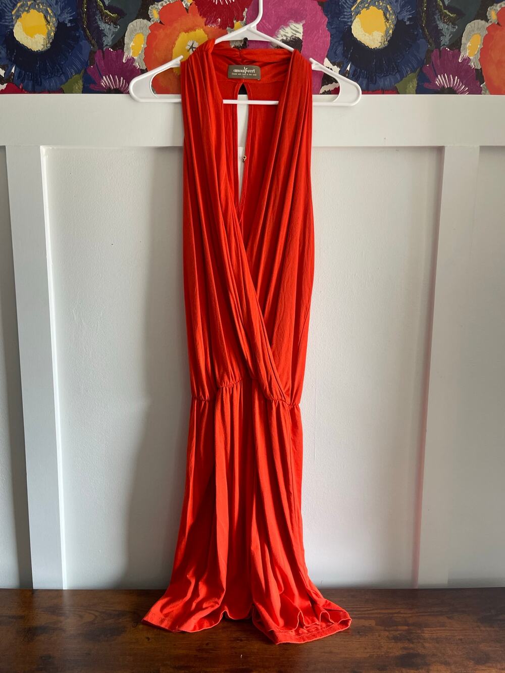 Amour Vert womens large red dress